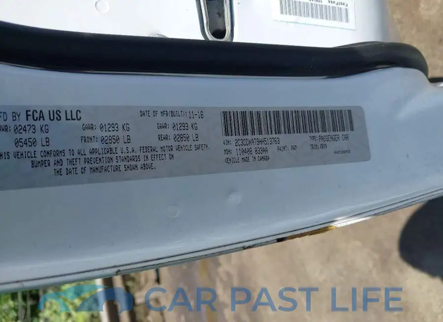 2C3CDXAT9HH513763# 9
