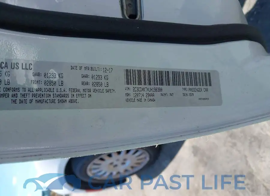 2C3CDXKTXJH198380# 9