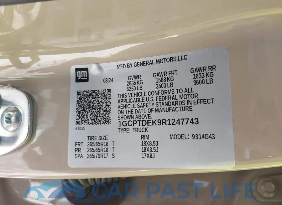 1GCPTDEK9R1247743# 9