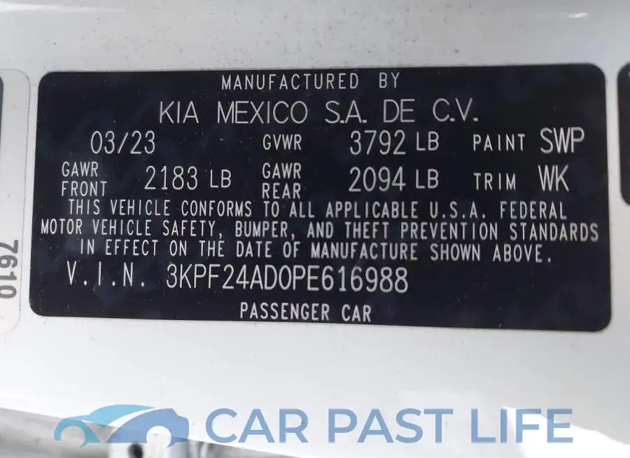 3KPF24AD0PE616988# 9