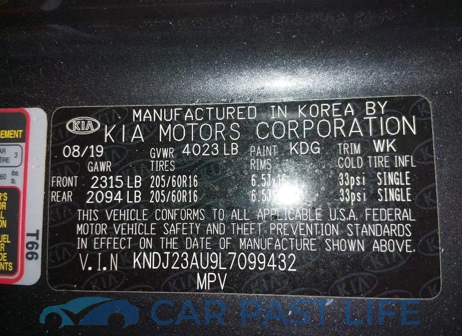 KNDJ23AU9L7099432# 9
