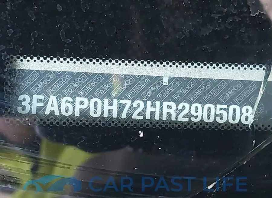3FA6P0H72HR290508# 9