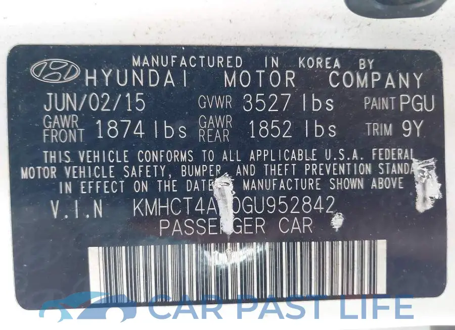 KMHCT4AE0GU952842# 9