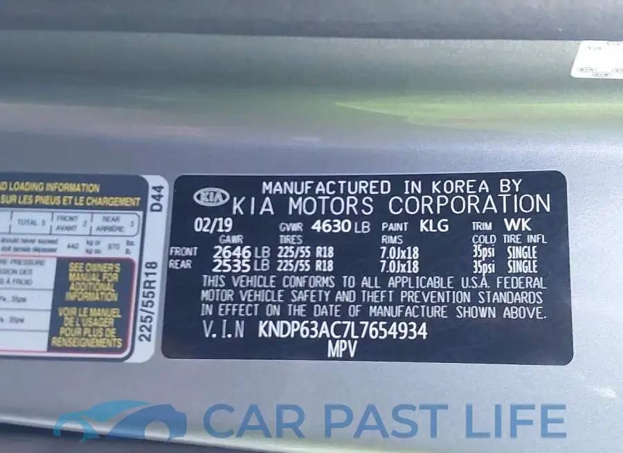 KNDP63AC7L7654934# 9