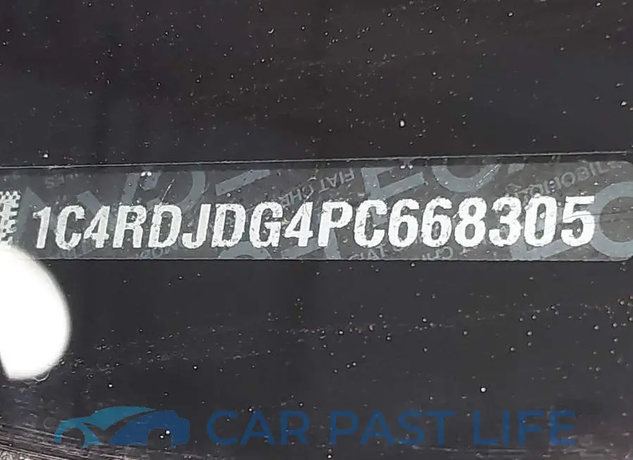 1C4RDJDG4PC668305# 9