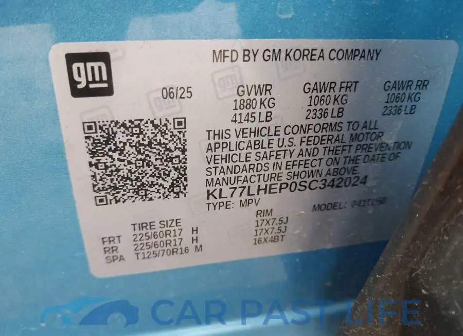 KL77LHEP0SC342024# 9