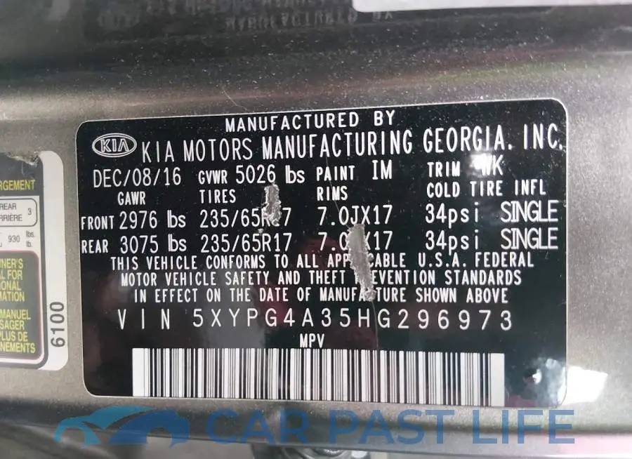 5XYPG4A35HG296973# 9