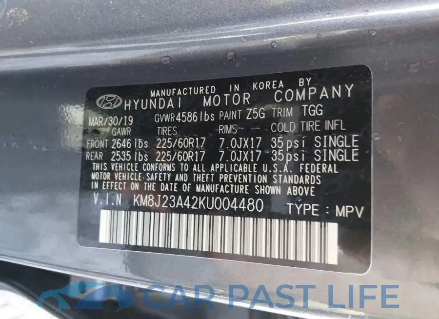 KM8J23A42KU004480# 9