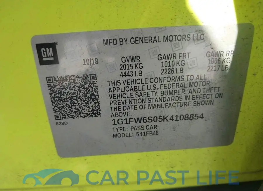 1G1FW6S05K4108854# 9