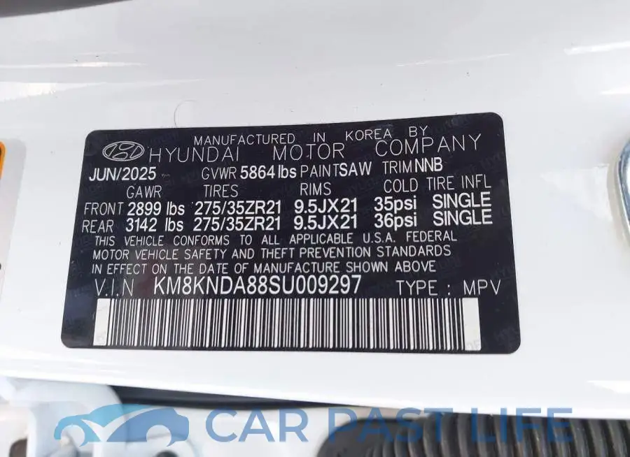 KM8KNDA88SU009297# 9