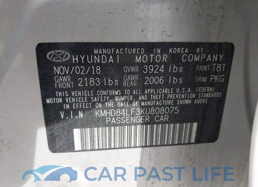 KMHD84LF3KU808075# 9