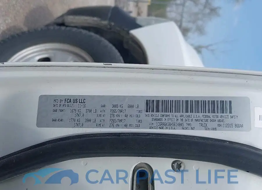 1C6RR6KG8HS614845# 9