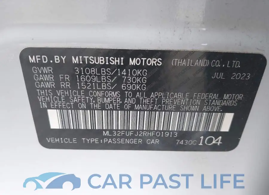 ML32FUFJ2RHF01913# 9
