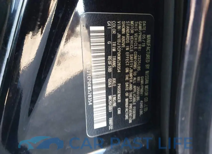 JN1BJ1CP0KW528354# 9