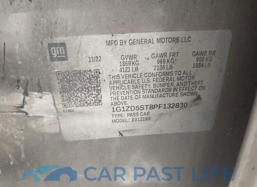 1G1ZD5ST8PF132830# 9