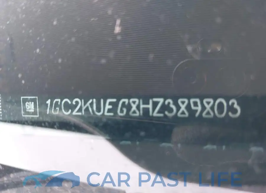 1GC2KUEG8HZ389803# 17
