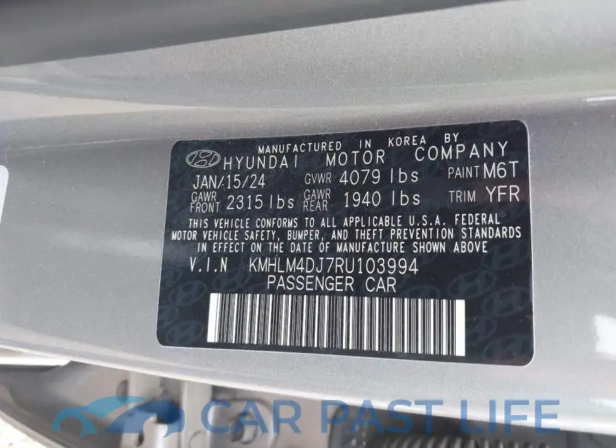 KMHLM4DJ7RU103994# 9