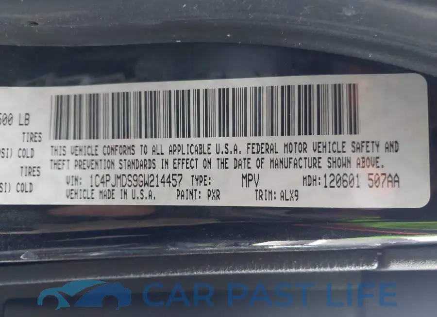 1C4PJMDS9GW214457# 9