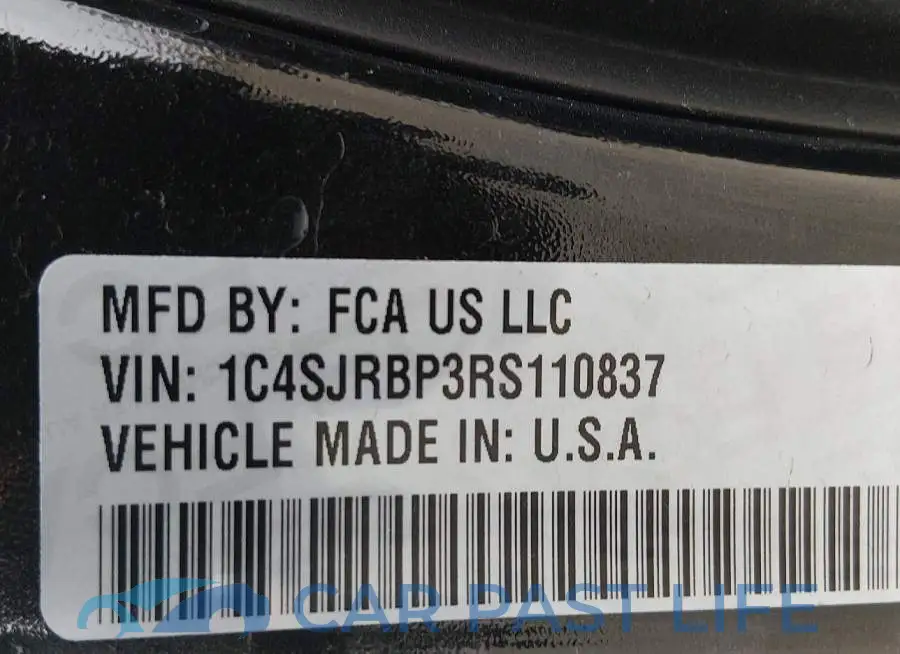 1C4SJRBP3RS110837# 9