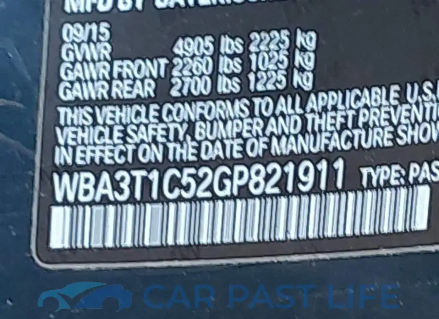 WBA3T1C52GP821911# 9
