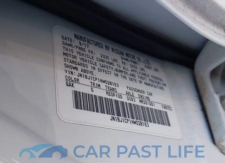 JN1BJ1CP1HW028163# 9
