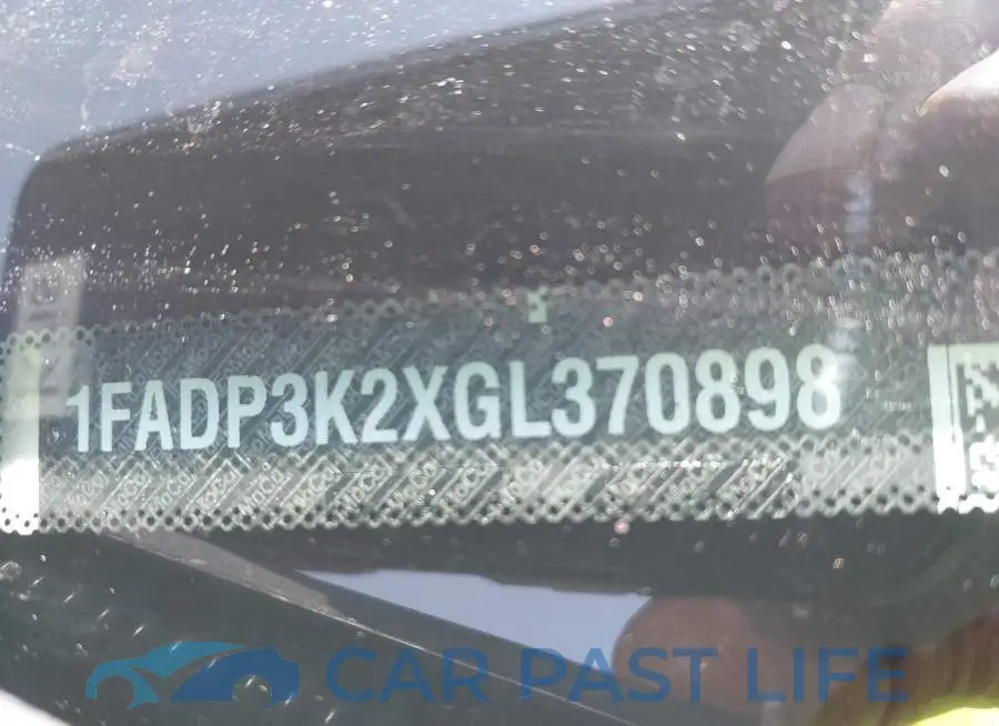 1FADP3K2XGL370898# 9