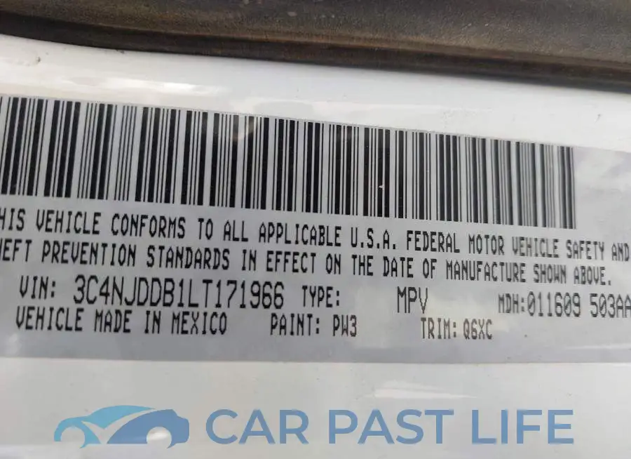 3C4NJDDB1LT171966# 9