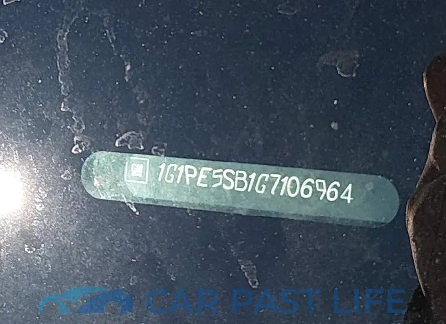 1G1PE5SB1G7106964# 9