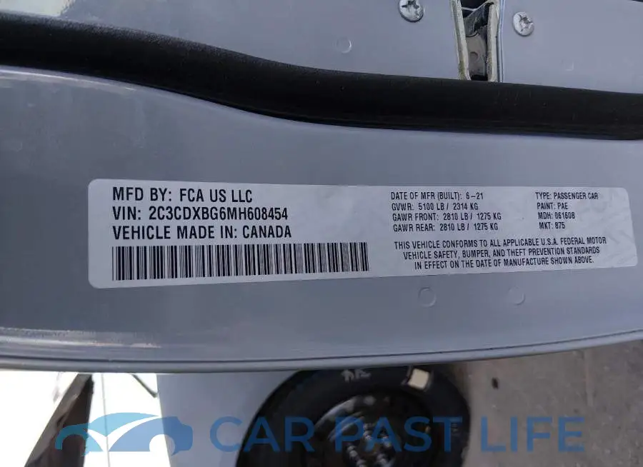 2C3CDXBG6MH608454# 9