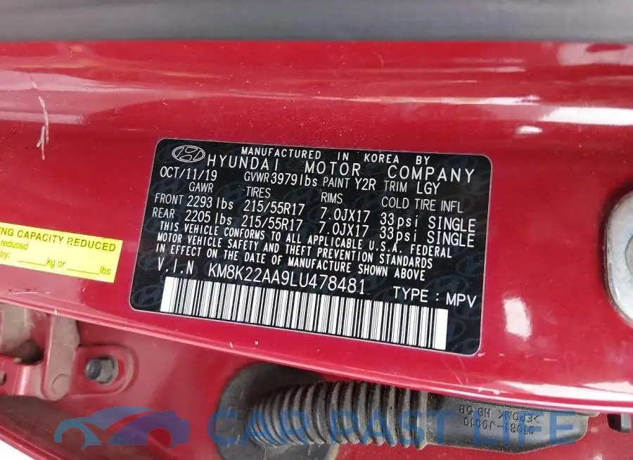 KM8K22AA9LU478481# 9