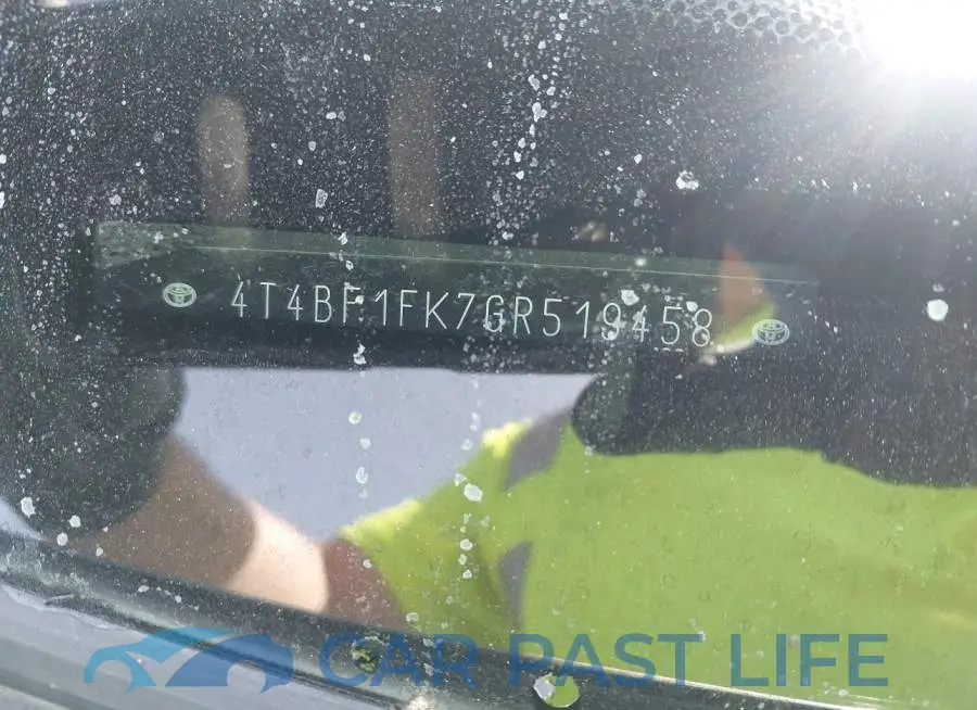 4T4BF1FK7GR519458# 9
