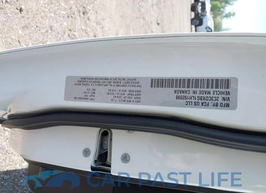 2C3CDXBG1LH192098# 9