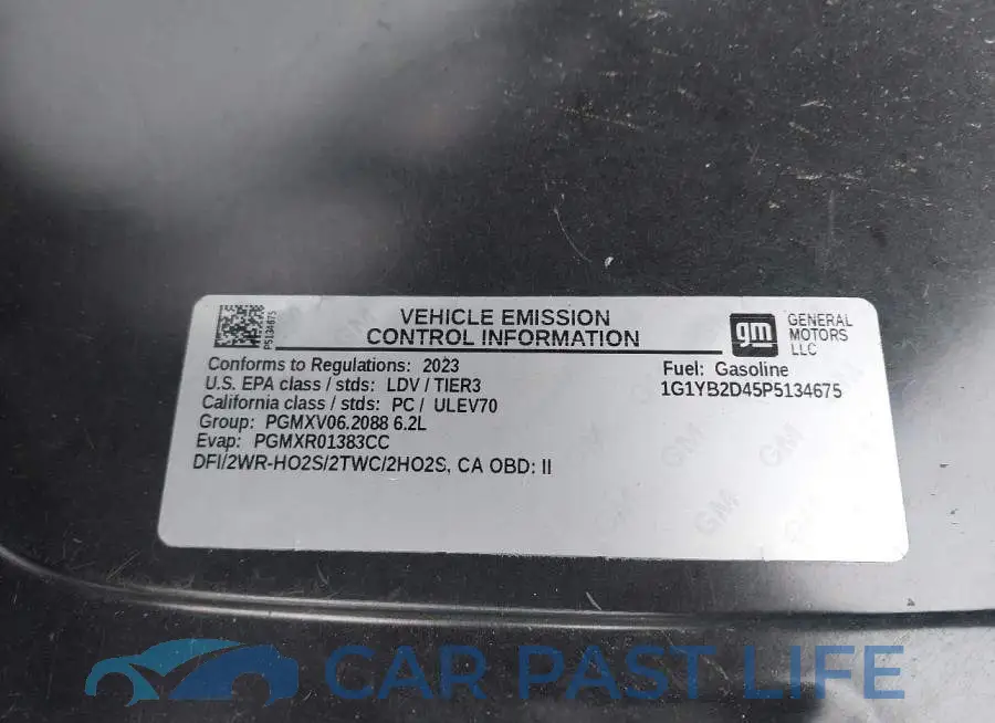 1G1YB2D45P5134675# 9