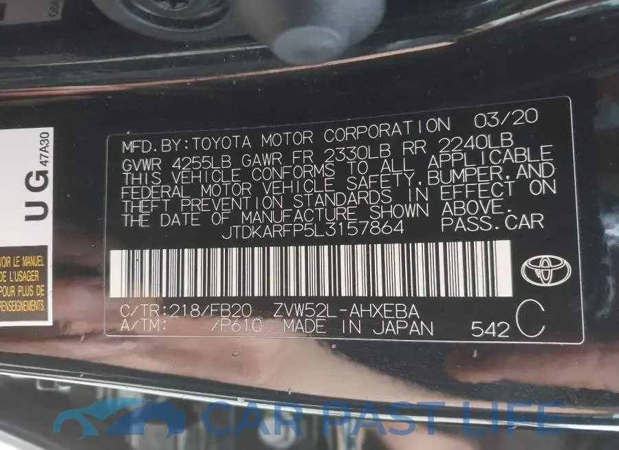 JTDKARFP5L3157864# 9