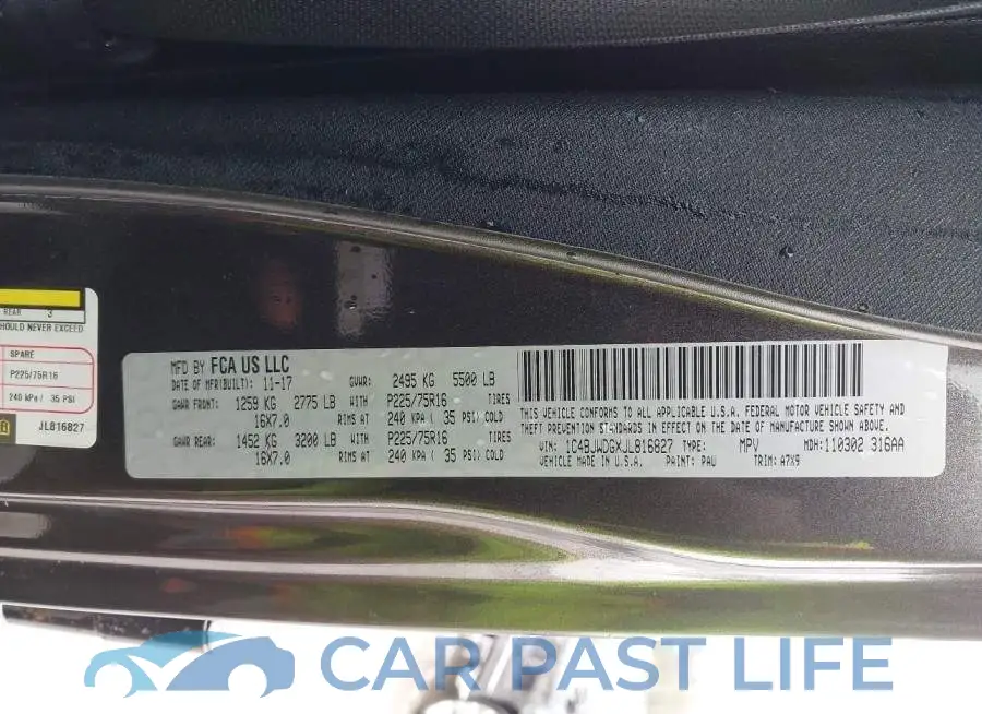 1C4BJWDGXJL816827# 9