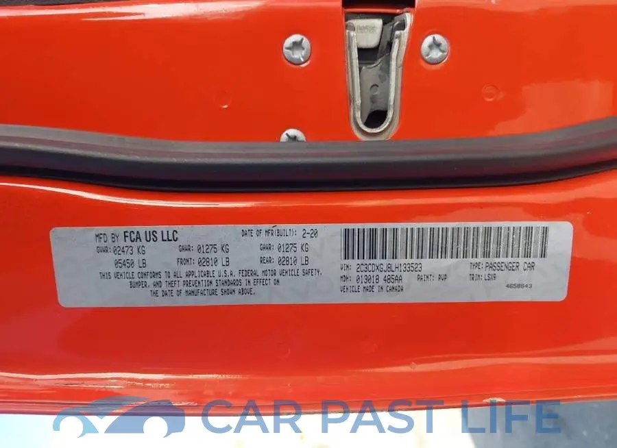 2C3CDXGJ8LH133523# 9