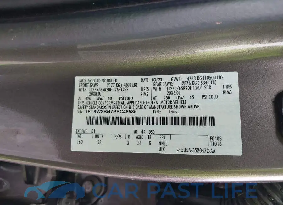 1FT8W2BN7PEC48586# 8