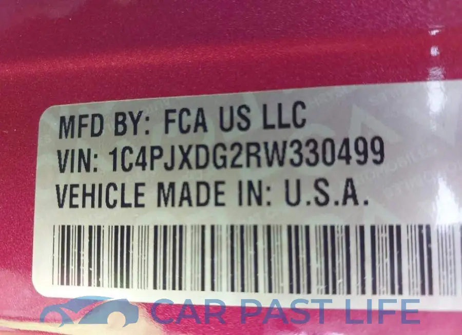 1C4PJXDG2RW330499# 9